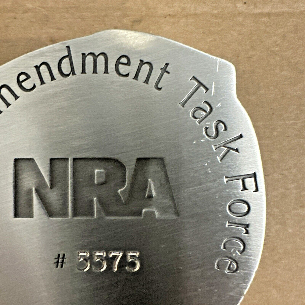 1992 2007 National Rifle Association Second Amendment Task Force Medallion #5575