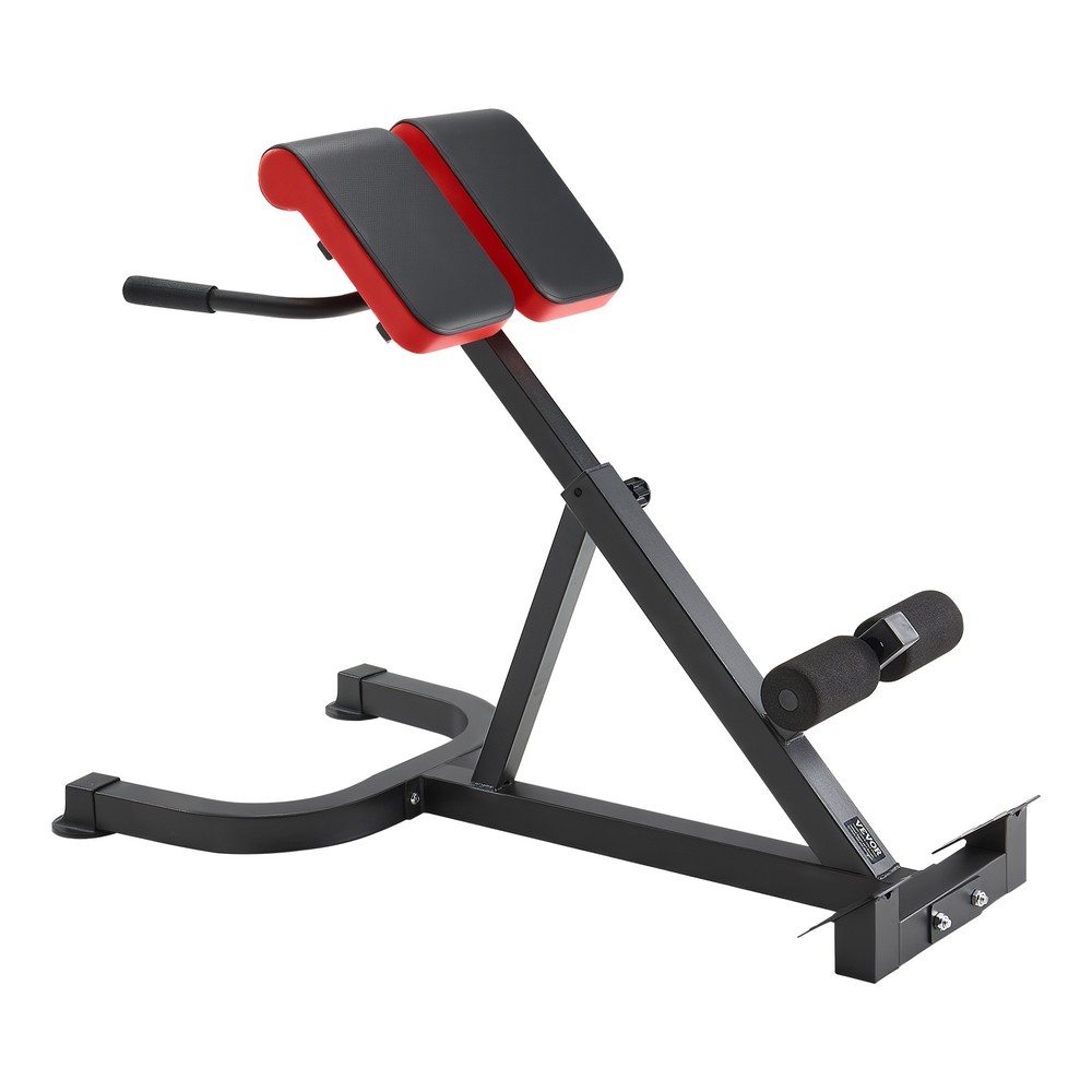 VEVOR Roman Chair Back Extension Hyperextension Bench Multi-Function Adjustable