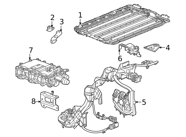 Genuine GM Front Bracket 84734646