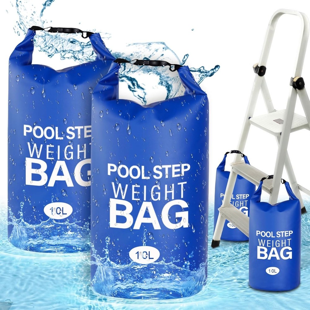 Pool Step Weights Pool Ladder Weights for Above Ground Pools 2 Pack 10L