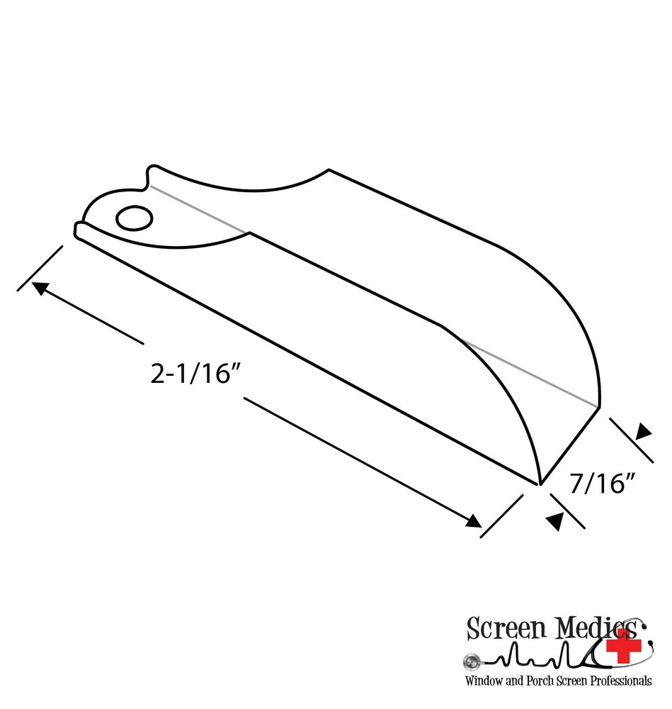 Window Screen Friction Hangers - 30 pack