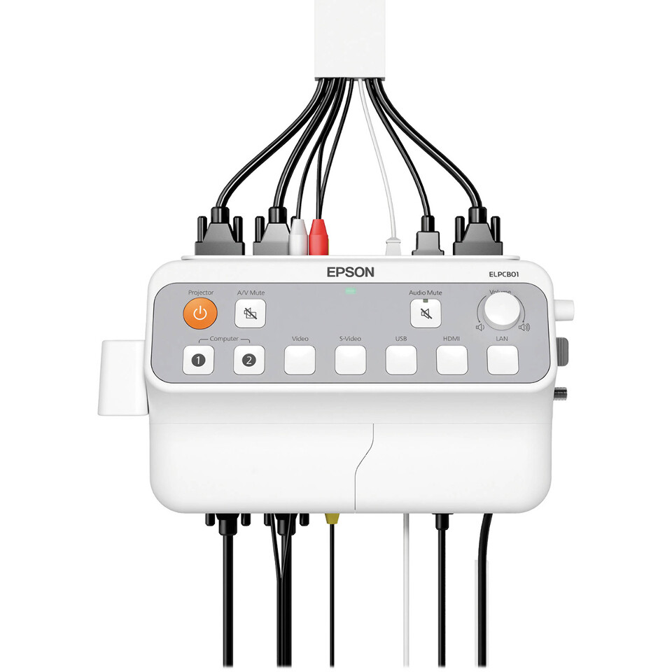 Epson EB/PowerLite Pilot ELPCB01 Wall Mounted Projector Connection & Control Box