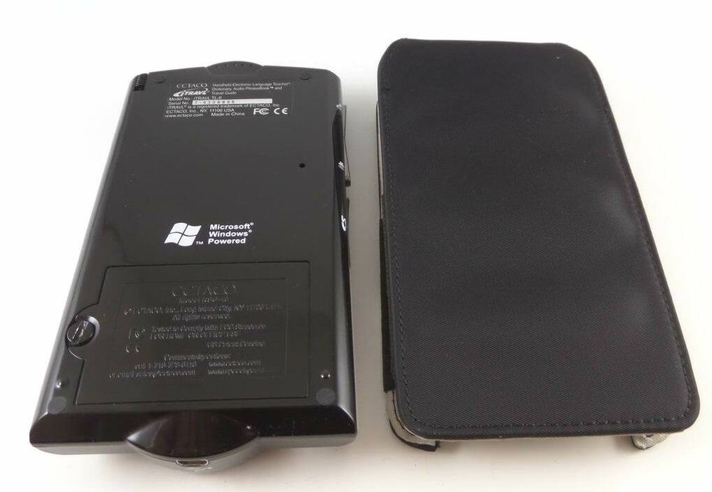 ECTACO iTravl TL-6 Handheld Electronic Language Teacher Replacement Unit & Case