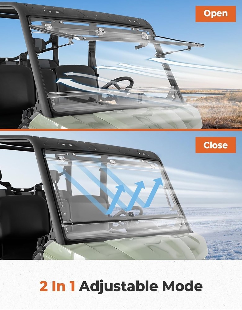 Can Am Defender Windshield Polycarbonate 250x