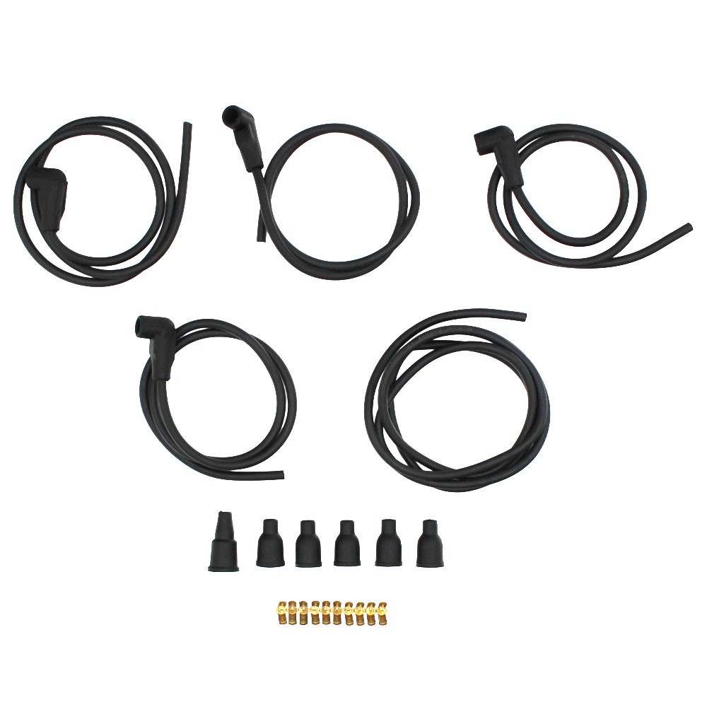 4 Cylinder Spark Plug Wires 9N12259B Fits Ford Front Mount 8N 9N 2N NAA