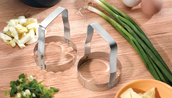 Rada Kwik Kut FOOD CHOPPER Stainless Steel handles/blades Rada Prep veggies +