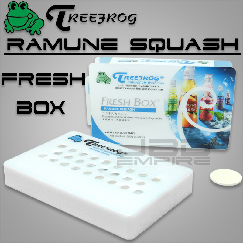 3x Pack New! TREE FROG CAR AIR FRESHENER EXTREME FRESH TREEFROG RAMUNE SQUASH