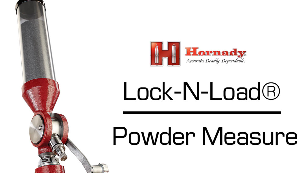 Hornady Lock N Load Powder Measure w/Push Button Release Function 050069
