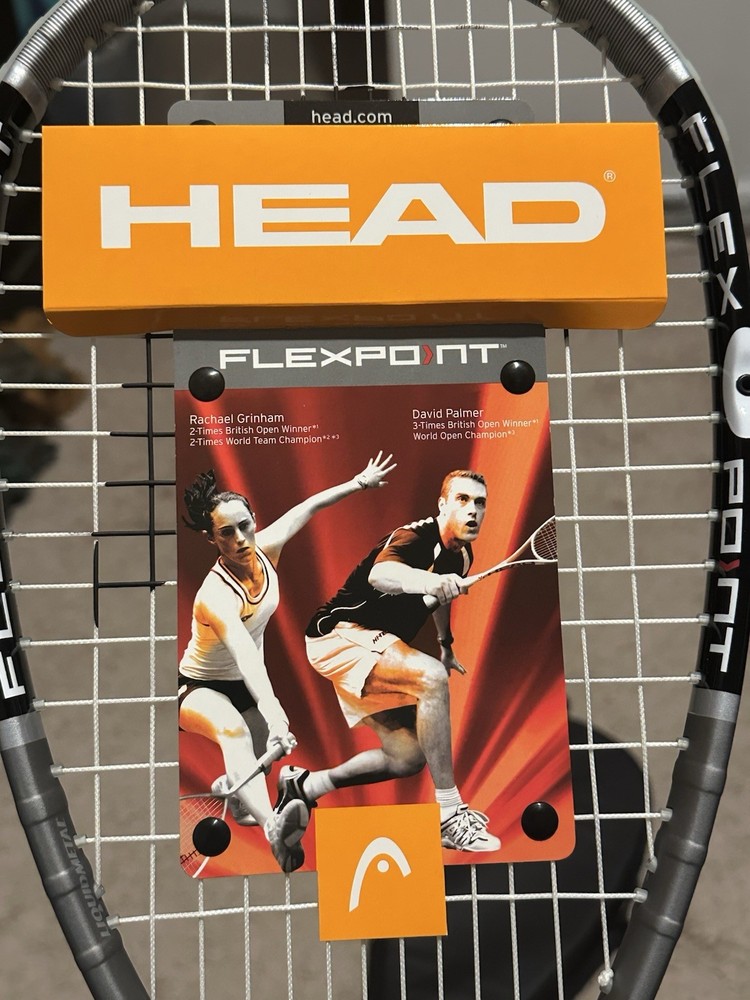 Head Flex point 140 Squash Racket & HEAD Carry Bag *NEW*