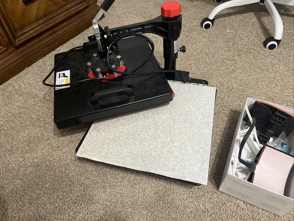 8-in-1 Digital Transfer Sublimation Heat Press Machine