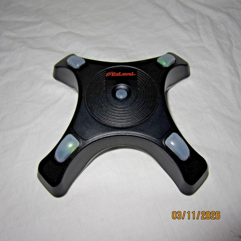 RV EZLevel Electronic Illuminated Leveling Device 20601 Tested and Works