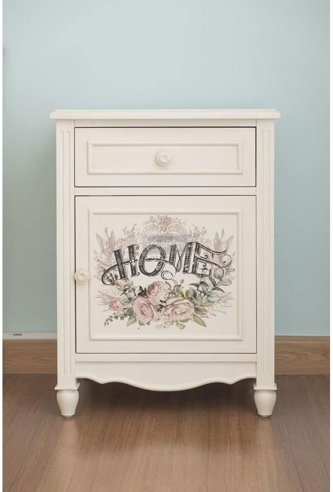 Transform Your Space with Floral Home Decor Transfers - Easy Application 11"X15"
