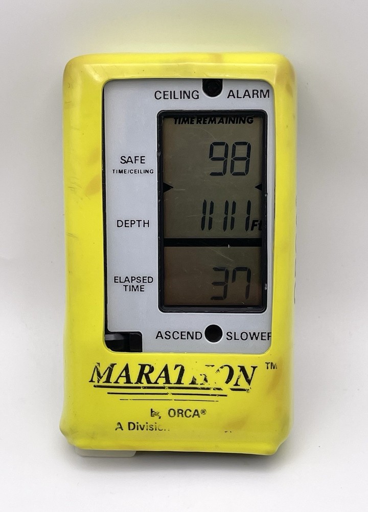 Orca  Marathon Ceiling Alarm Scuba diving Computer