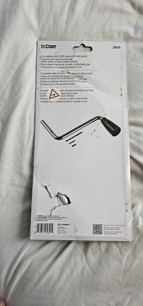 Replacement Side-Wind Trailer Jack Handle