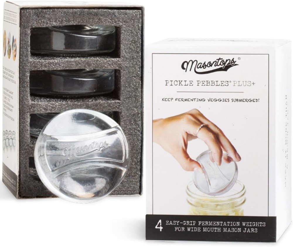 Masontops Pickle Pebble Fermentation Weights Wide Mouth