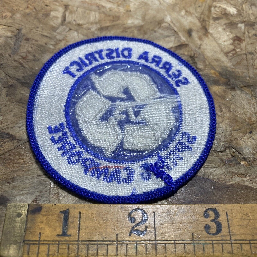 🍋 Serra District Spring Camporee Patch Vintage Retro Antique 🍊