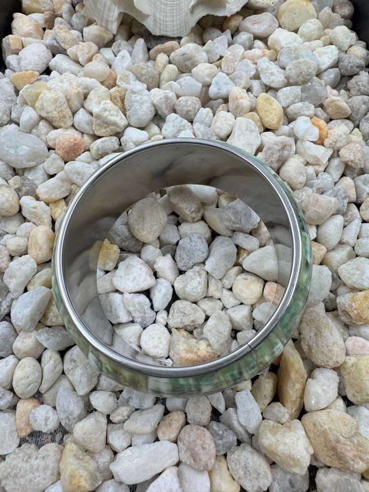 Hand Crafted Exquisite Abalone Shell Mosaic Bracelet