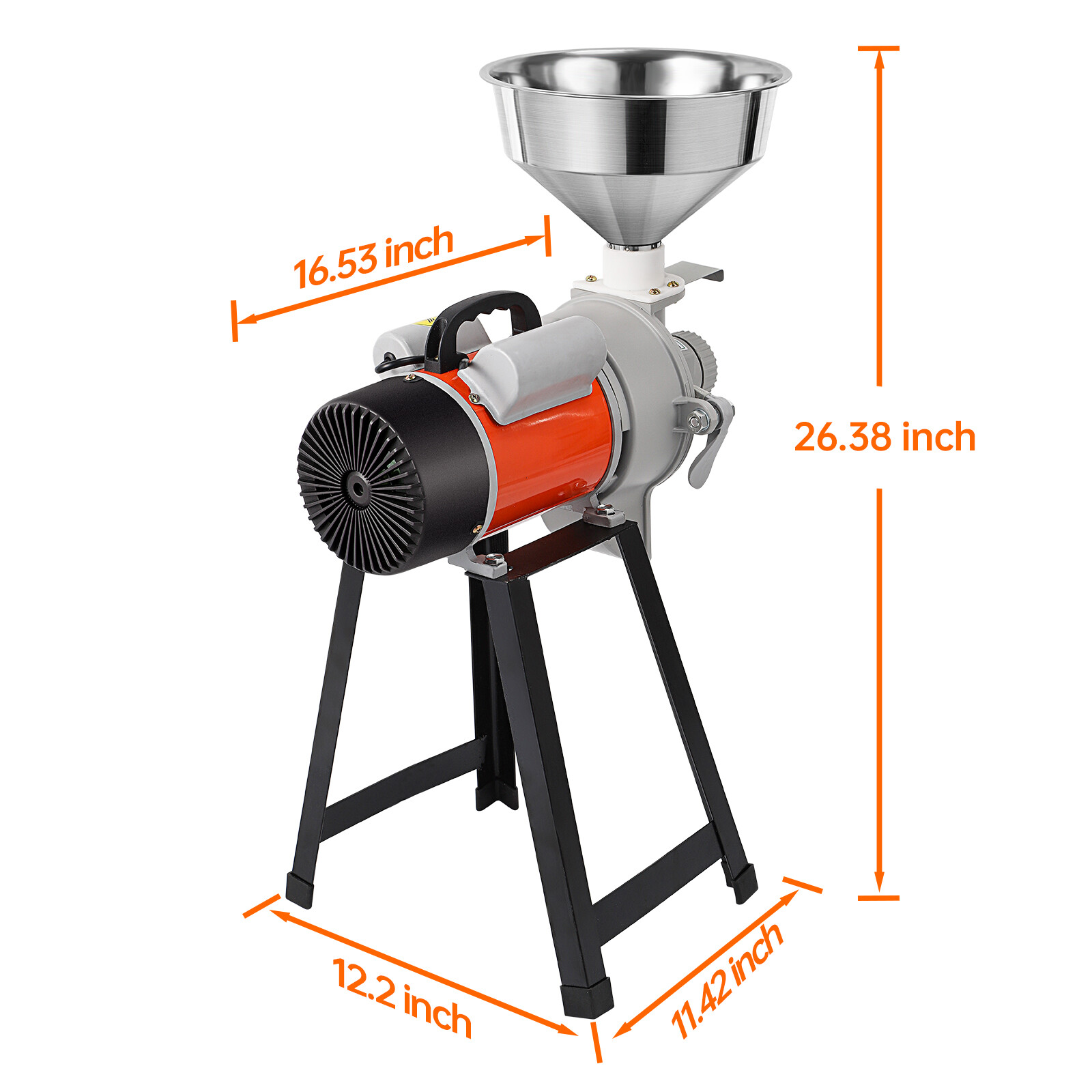 1500W Wet Electric Peanut Butter Machine Grinder Household Nut Maker Grinding