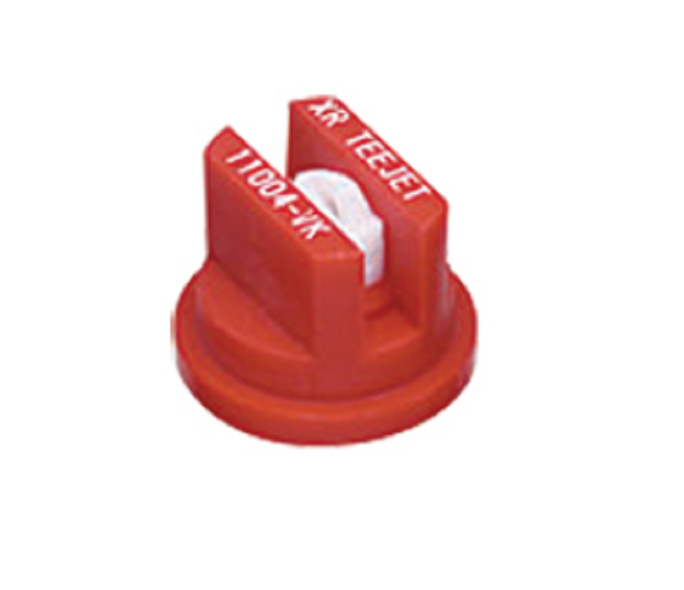 XR11004-VK Teejet Extended Range Flat Spray Tip Nozzle, Red