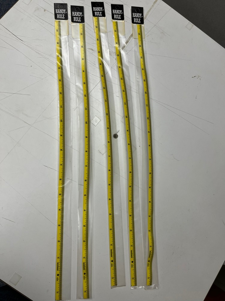 18" self stick ruler