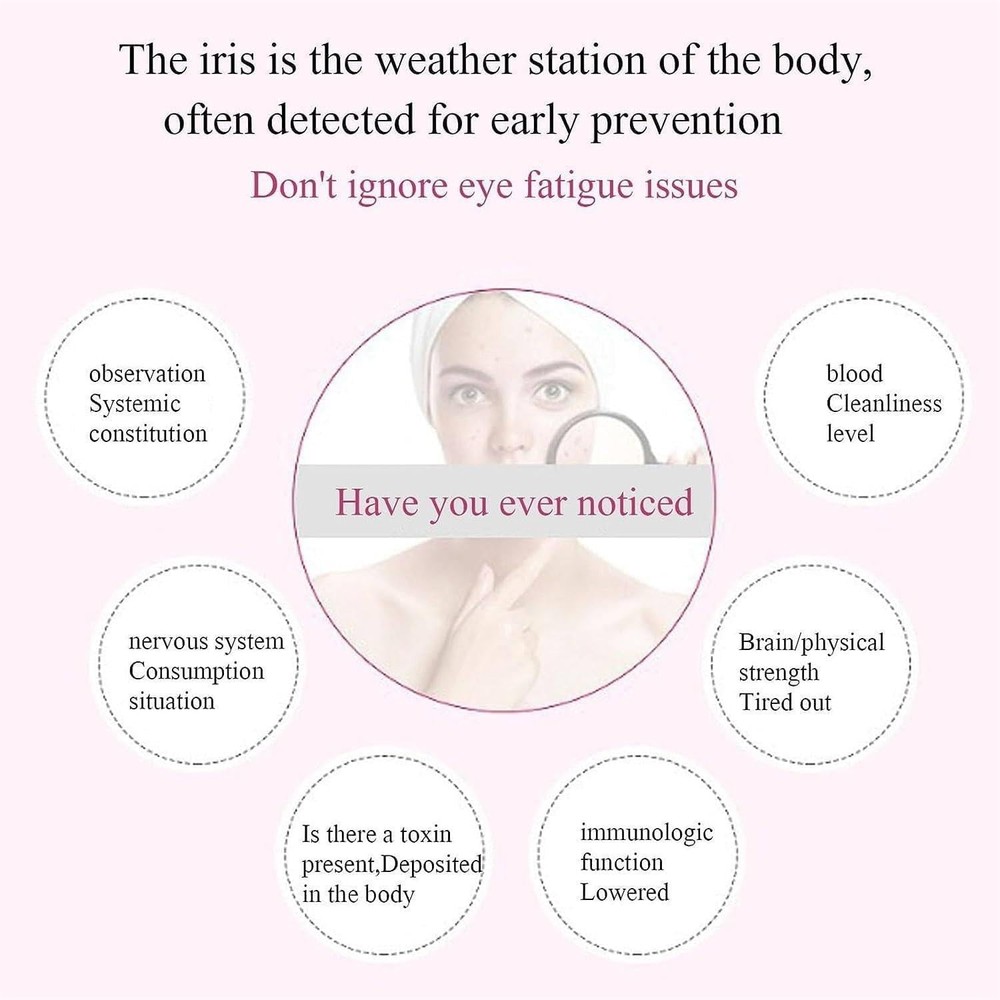 Iridology Camera Iriscope Iris Analyzer Iridology Camera with English Software