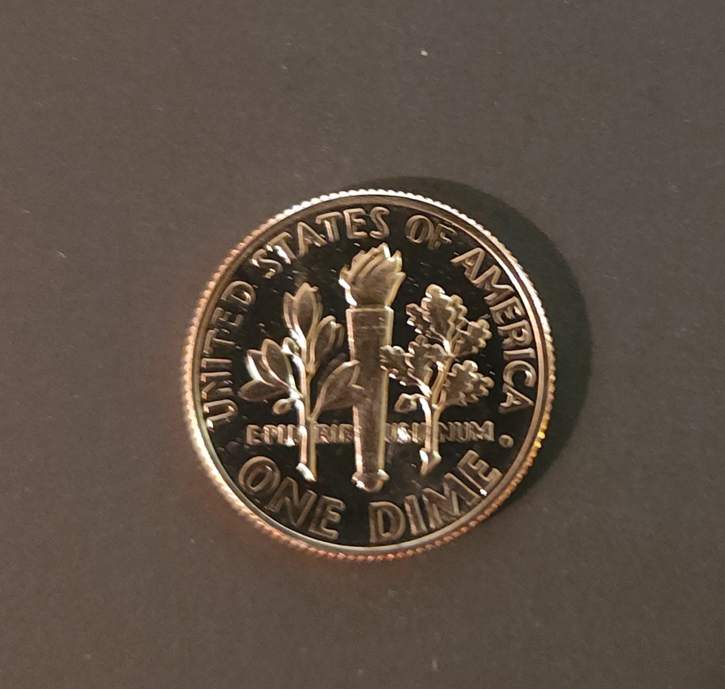 1977 S Roosevelt Dime DCam Proof Uncirculated Bright White Lustrous FREE SHIP!