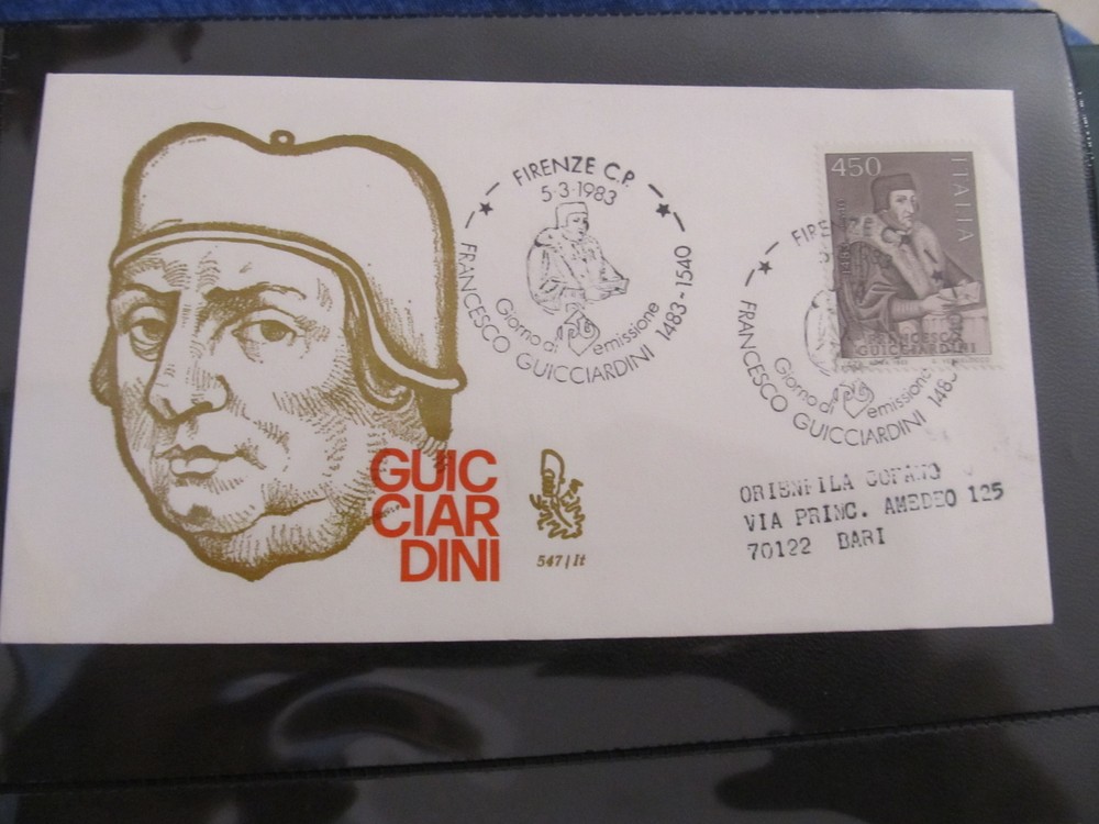Italy 1983 FDC LR120F53