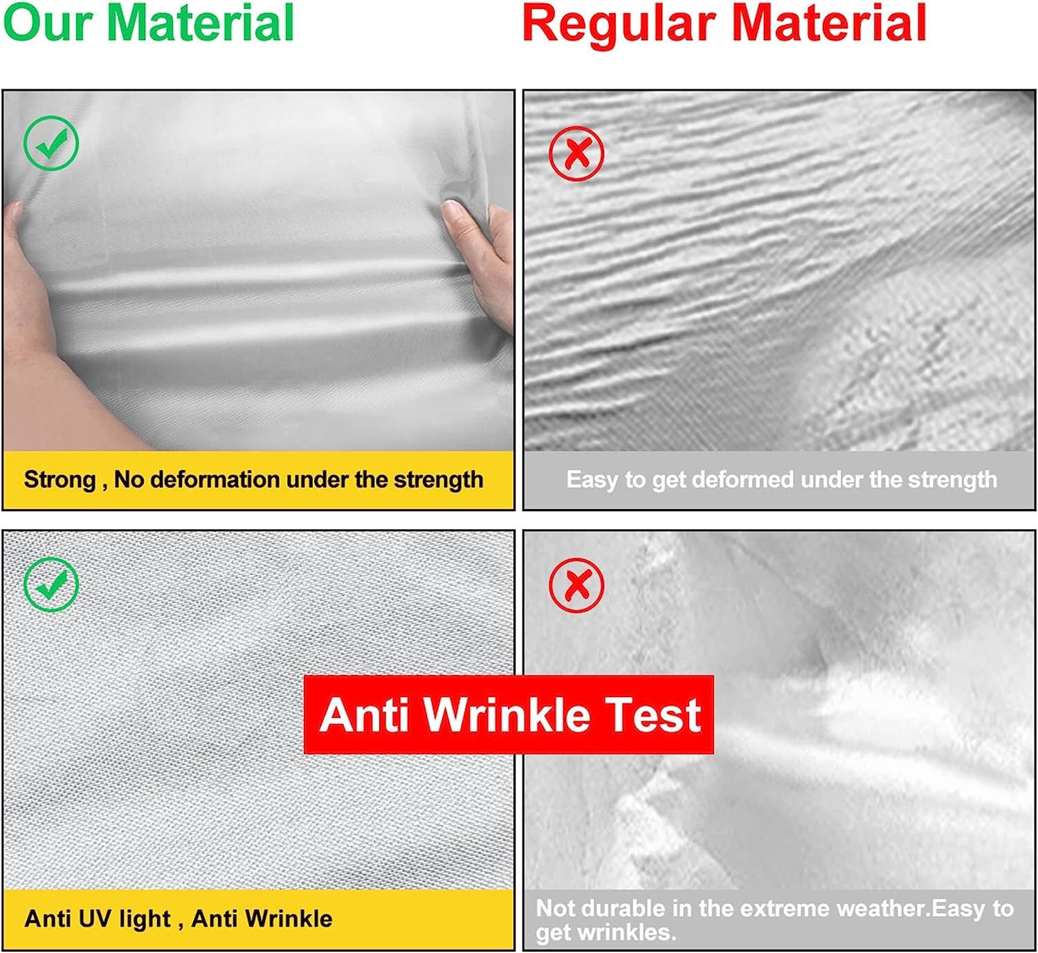 XXL Waterproof Full Car SUV Cover Protection Outdoor UV Snow Dust Rain Resistant