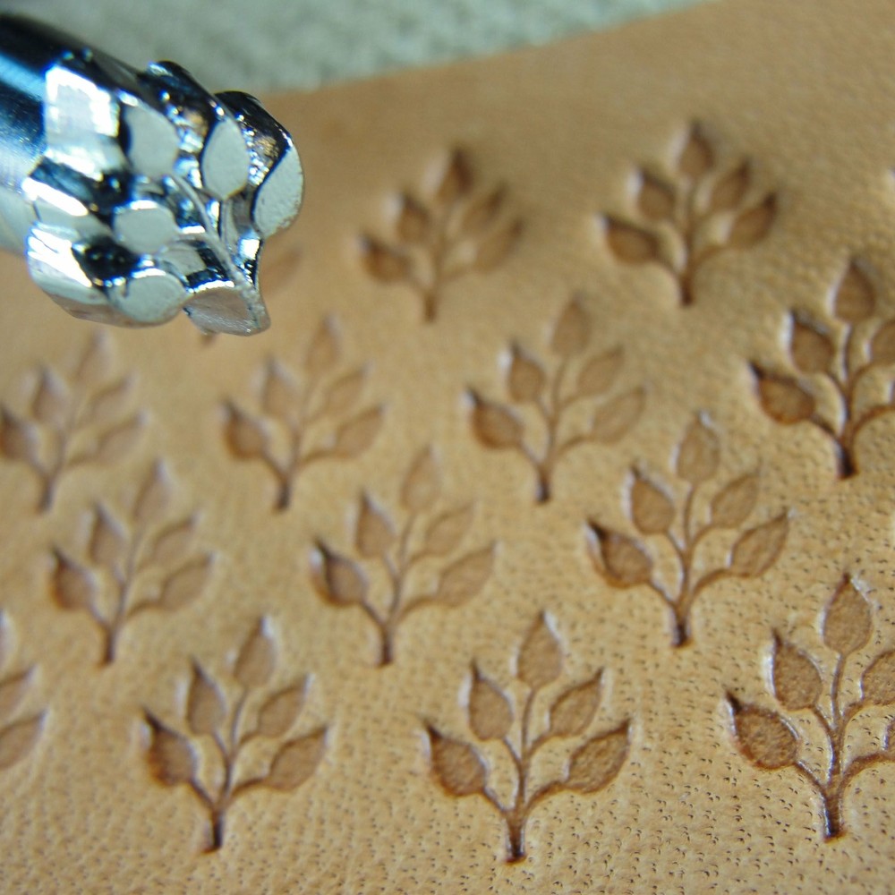 Craft Japan - #E375 Leaf Branch Stamp (Leather Stamping Tool)