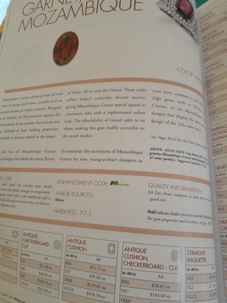 STULLER 2008 "THE DIAMOND & GEMSTONE BOOK" Catalog Book