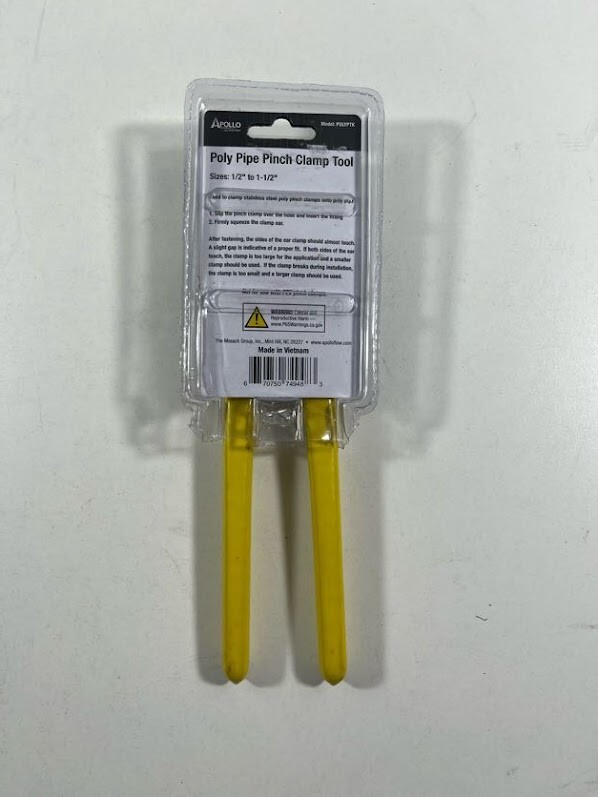 Apollo Poly Pipe Pinch Clamp Tool