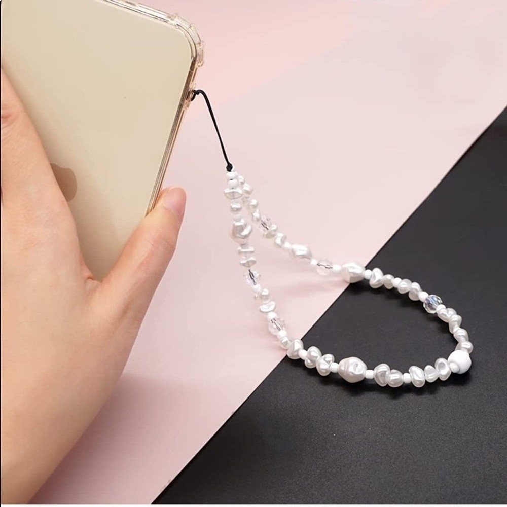 BEADED Phone Lanyard Wrist Strap