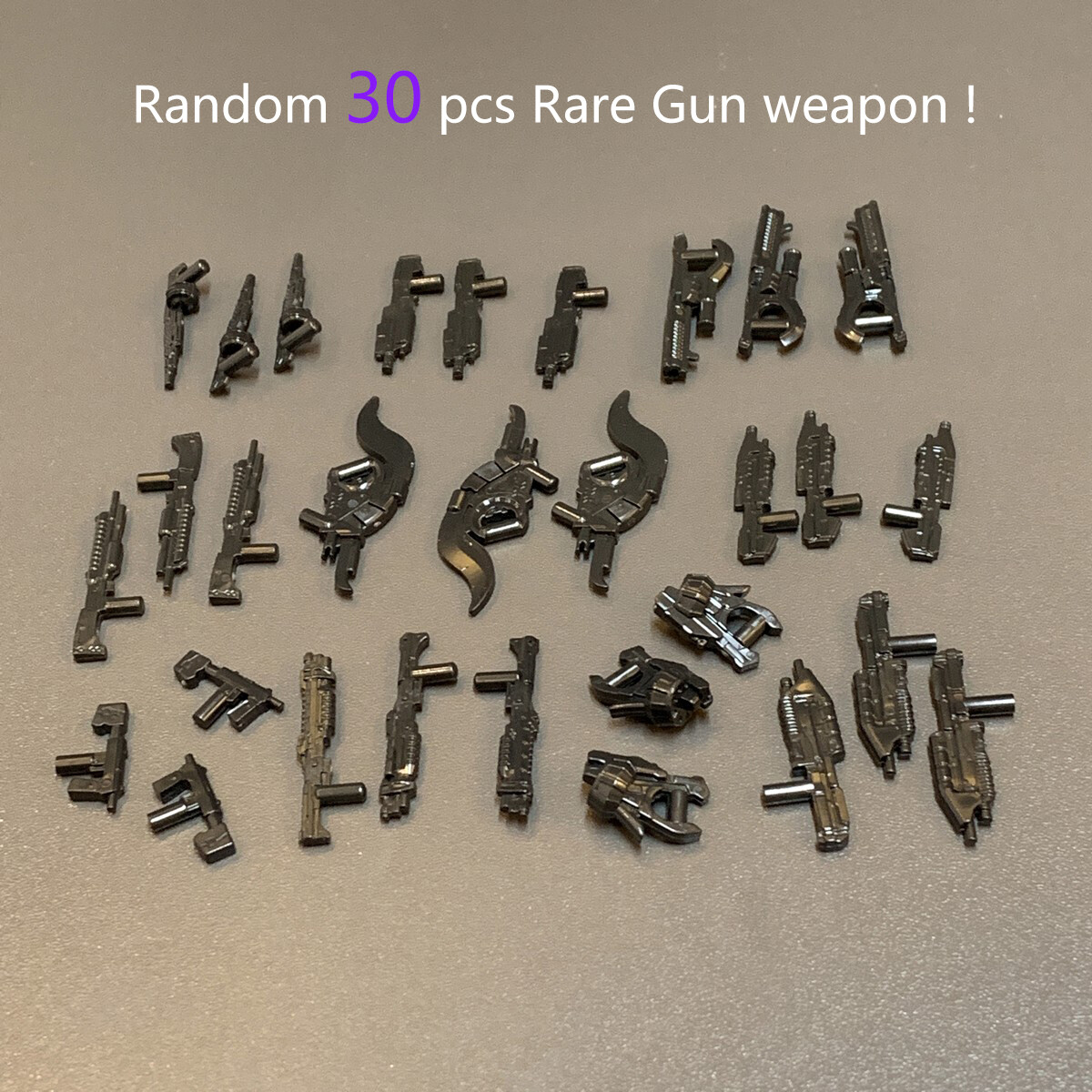 Random 45Pcs (15 Figures +30 Gun) HALO Mega Bloks CONSTRUX Unsc Elite SPARTAN #A