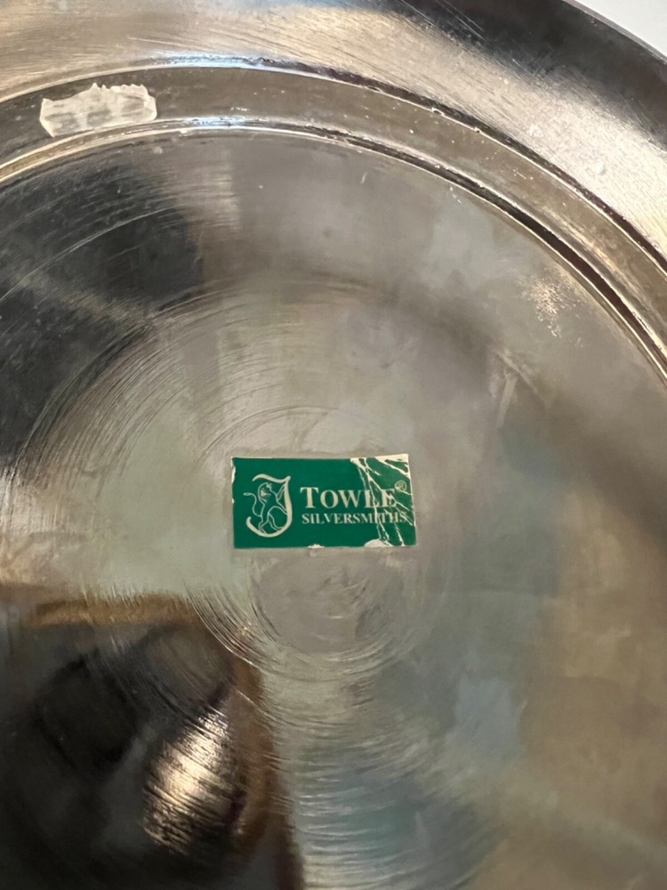 Towle Silversmiths Pewter 9.25 inch Vase