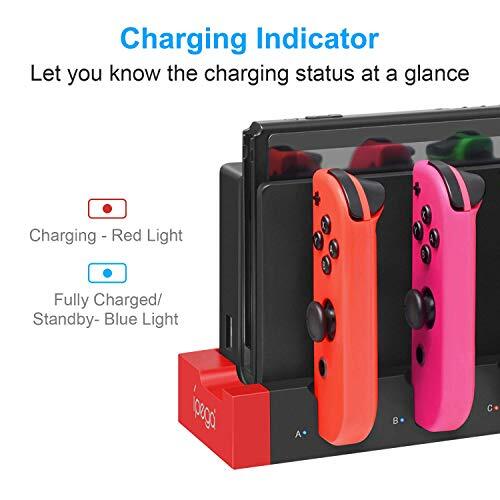 Charging Dock Compatible with Nintendo Switch & Switch OLED Model Joycons