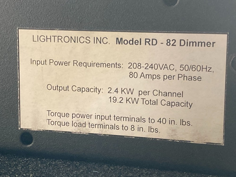 Lightronics RD-82