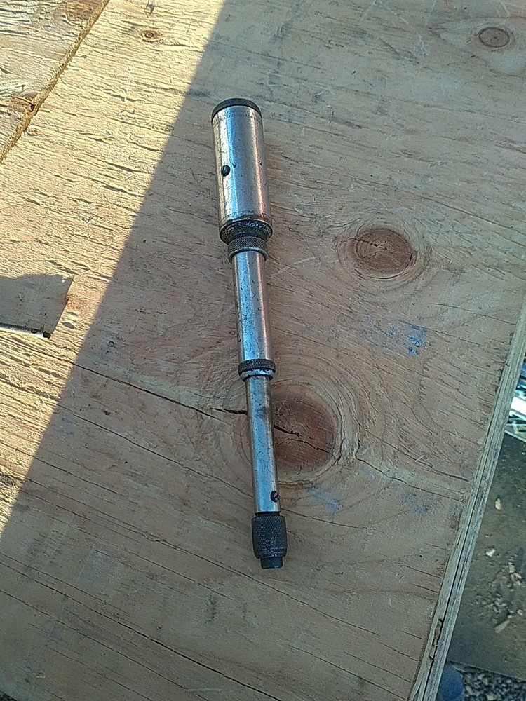 North Bros Yankee No. 44 Adjustable Automatic Push Drill With 7 Bits