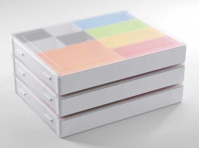 Gamegenic Token Silo (Multicolor) - Modular Token Storage Container