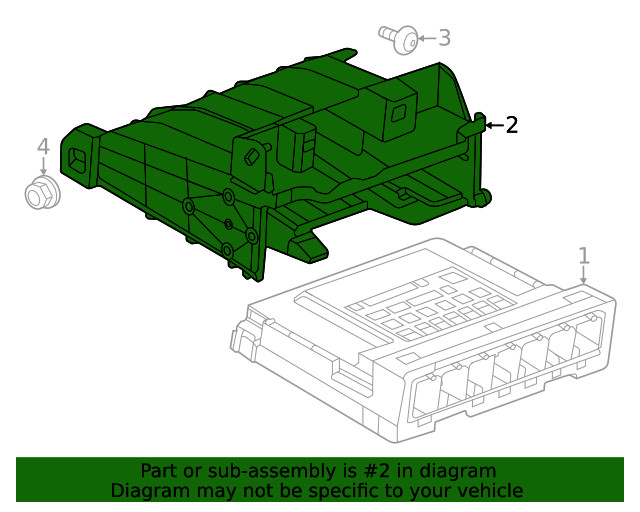 Genuine GM Mount Bracket 60007824