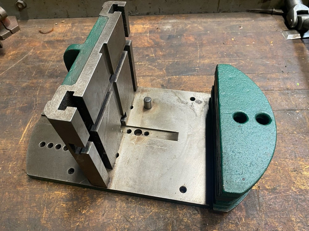 Universal Vise & Tool Co. Precision Adjustable Lathe Fixture,