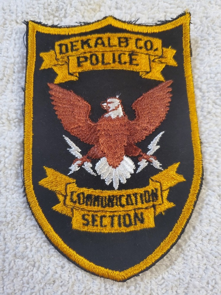 Dekalb County Police Communication Section Patch, Georgia