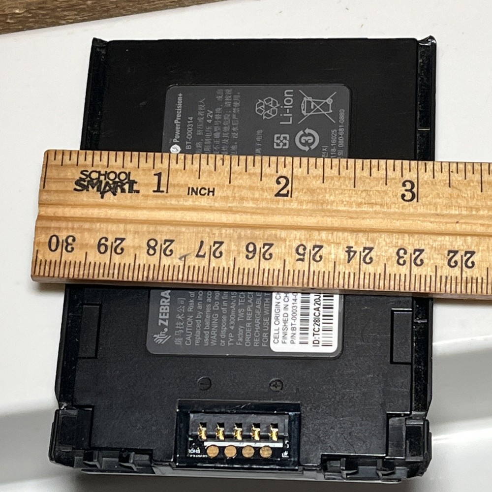 ZEBRA Replacement BATTERY-TC31-43MA1-01 Model BT-000314 For Mobile Computer