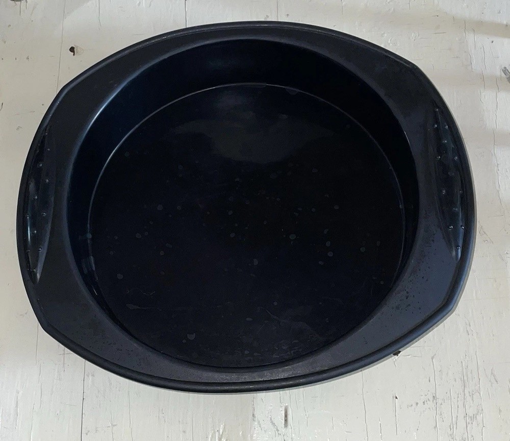 Silicone NuWave Bakeware 9" Baking Pan model 22132 Black