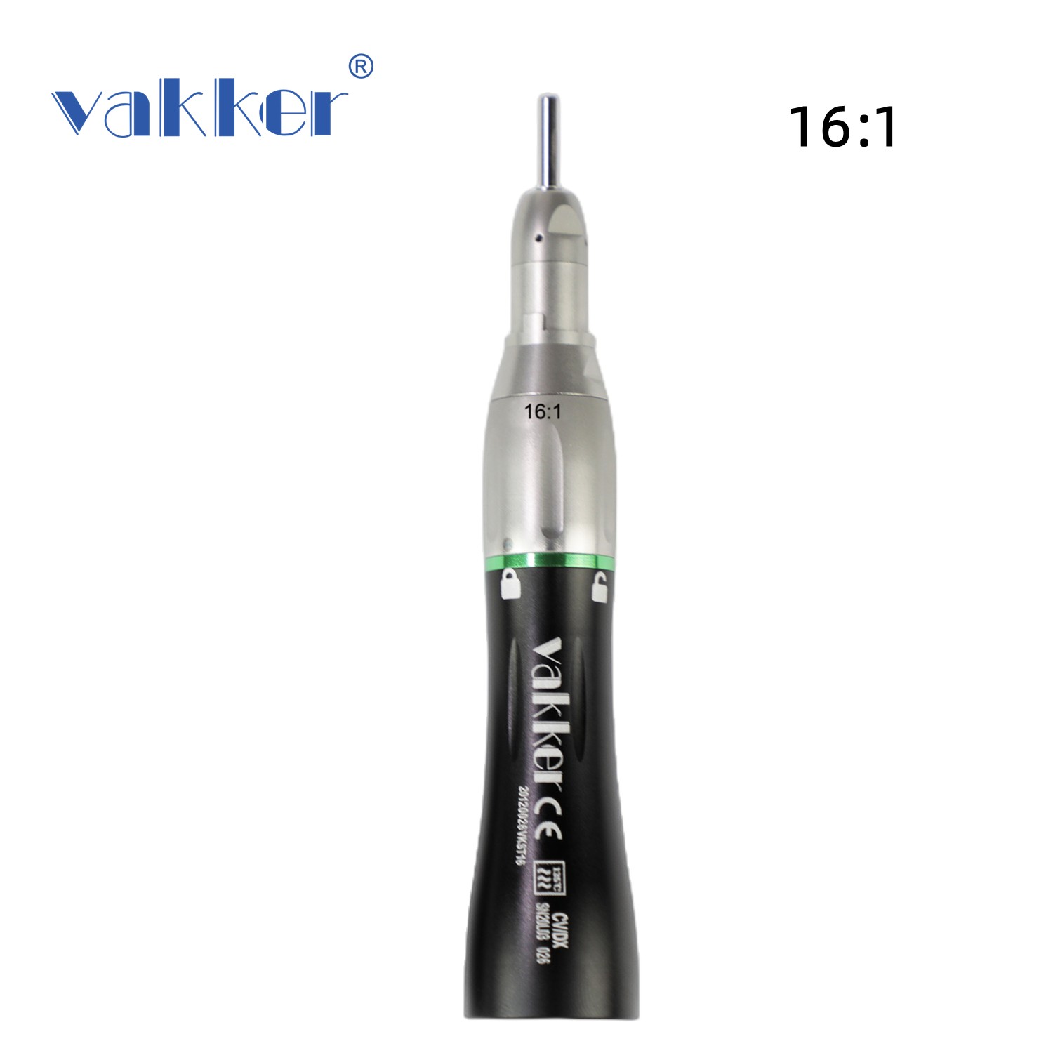 Dental 16:1 Straight Handpiece Low Speed For Electric Polisher Micro Motor IPR