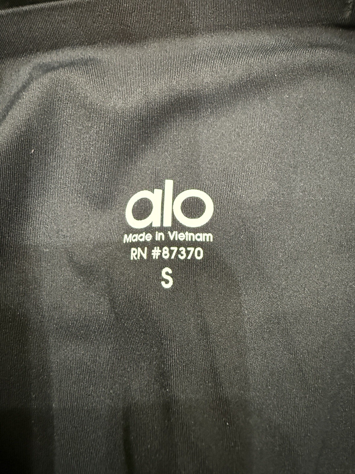 ALO Yoga High Waist Alosoft Leggings Black - Size - S