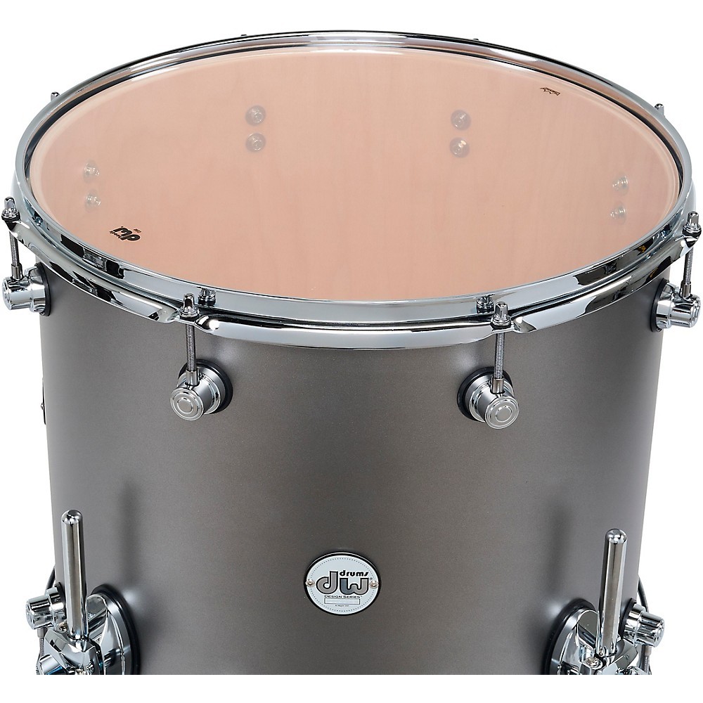 DW Design Series 3-Piece Shell Pack - Titanium Satin Lacquer
