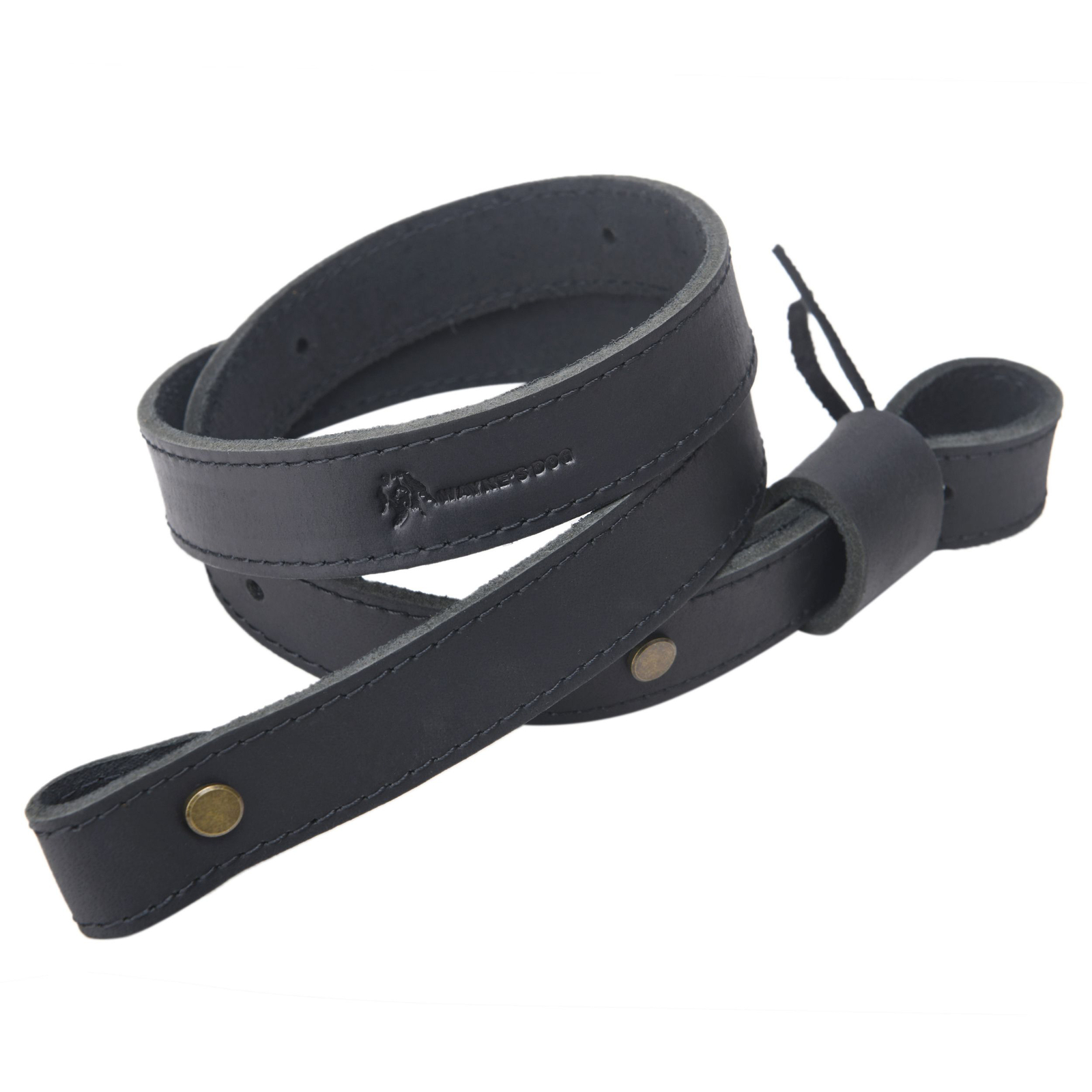 Buffalo Handmade Leather Rifle Sling Shotgun Strap / Metal Swivels Set Hunting