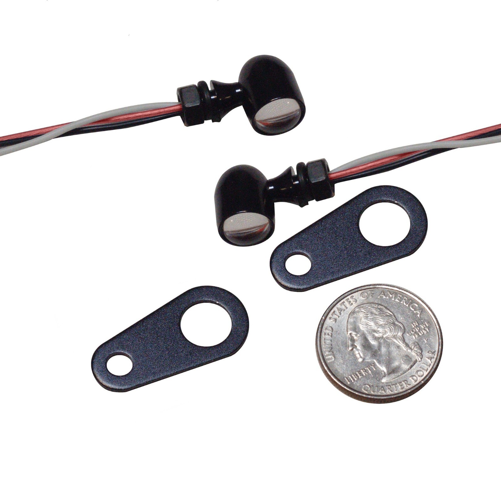 Eagle Lights Mini Bullet Rear LED Turn Signals, Brake / Running Light & Brackets