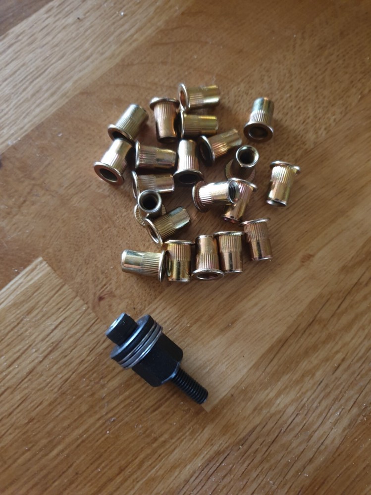 6 mm rivnut set inc setting tool 20 rivnuts
