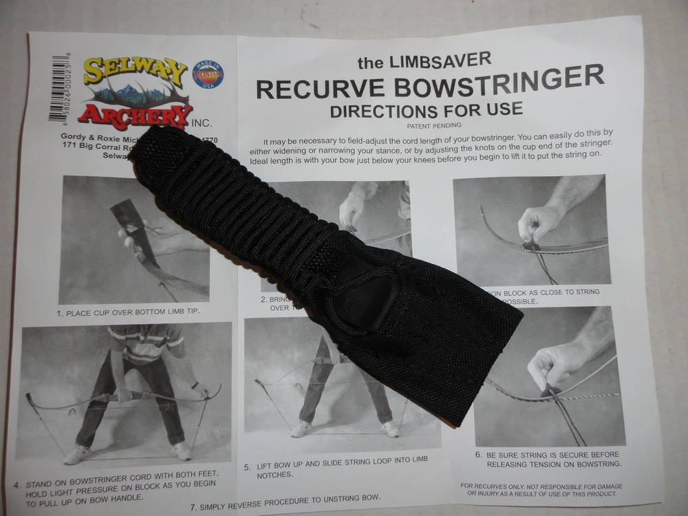 Selway Limbsaver Recurve Bowstringer